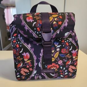 Vera Bradley Purple Floral Women's Lunch Bag